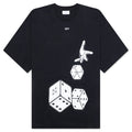 Dices Skate S/S Tee - Black/White