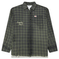 Dockweiler Flannel Overshirt - Navy