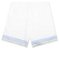 Embroidered Linen Shorts - Le Fil De La Musique