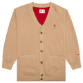 Heart Cardigan - Tan