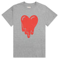 Heart Logo Tee - Heather Grey