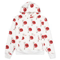 Emotionally Unavailable x Tom Wesselmann All Over Print Smoking Lips Hoodie - White