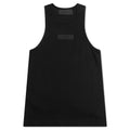 Essentials Kid's Ribbed Tank Top - Black