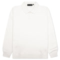 Essentials Knit Polo - Cloud Dancer