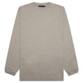 Essentials L/S Tee - Core Heather