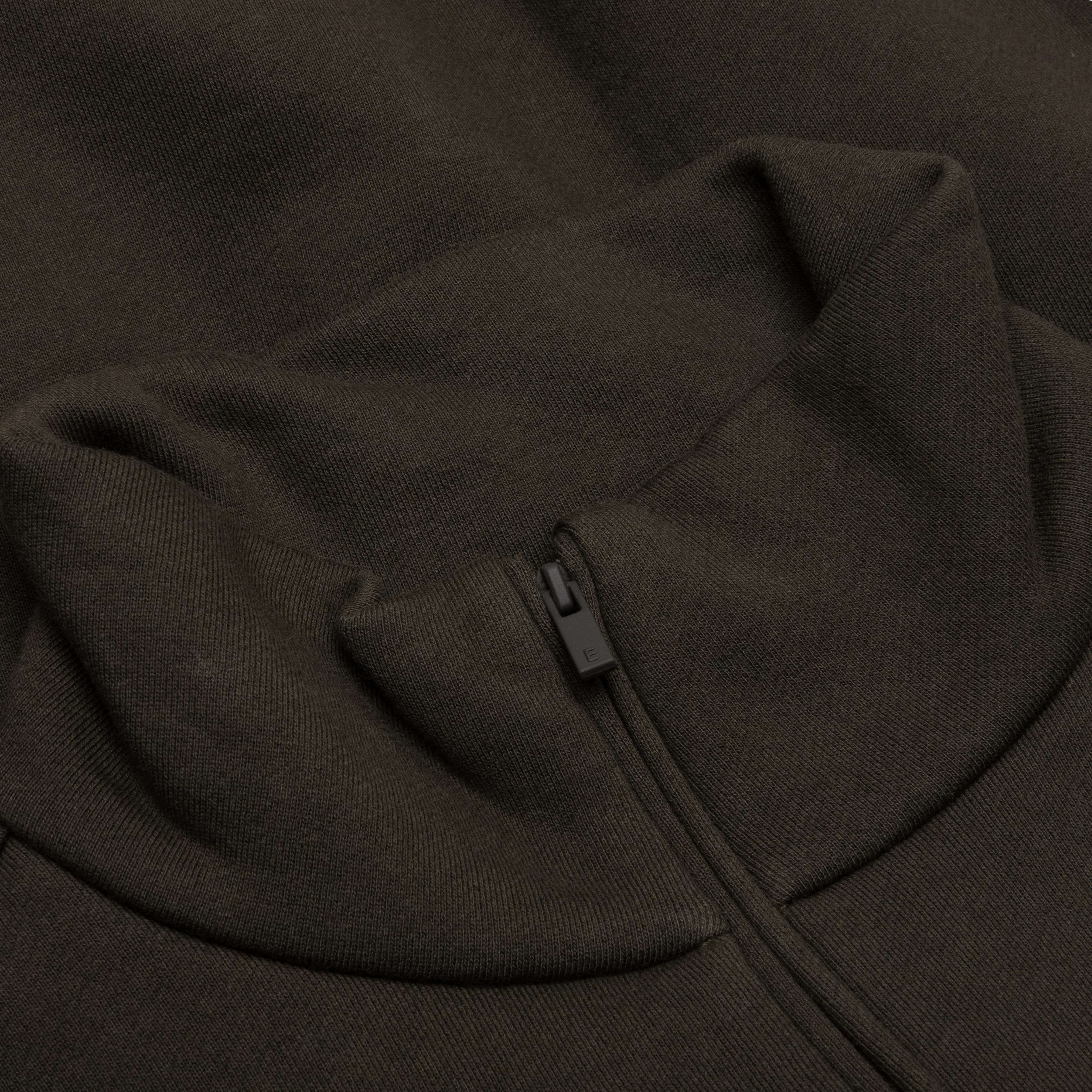 3/4 Half Zip - Off Black