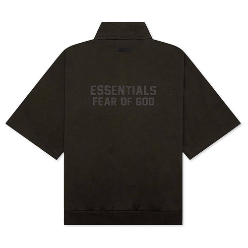 3/4 Half Zip - Off Black