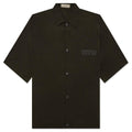S/S Nylon Shirt - Black
