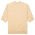 S/S Waffle Sweatshirt - Sand