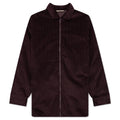 Corduroy Shirt Jacket - Plum