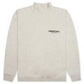 Essentials Core Mockneck - Light Oatmeal