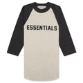 Essentials Kid's 3/4 Sleeve Baseball Tee - Wheat