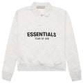 Kid's Core L/S Polo - Light Oatmeal