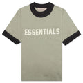 Essentials Kid's Ringer Tee - Seafoam