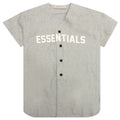 Essentials Kid's Baseball Jersey - Dark Oatmeal
