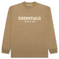 Essentials Kid's L/S Tee - Oak