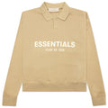 Essentials Kid's L/S Polo - Oak