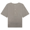 Essentials Kid's Oversized Henley - Desert Taupe