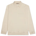 Essentials L/S Polo - Egg Shell