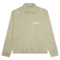 Essentials L/S Polo - Seafoam
