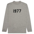 Essentials L/S Tee - Dark Oatmeal