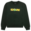 Clover Crewneck Sweater - Green