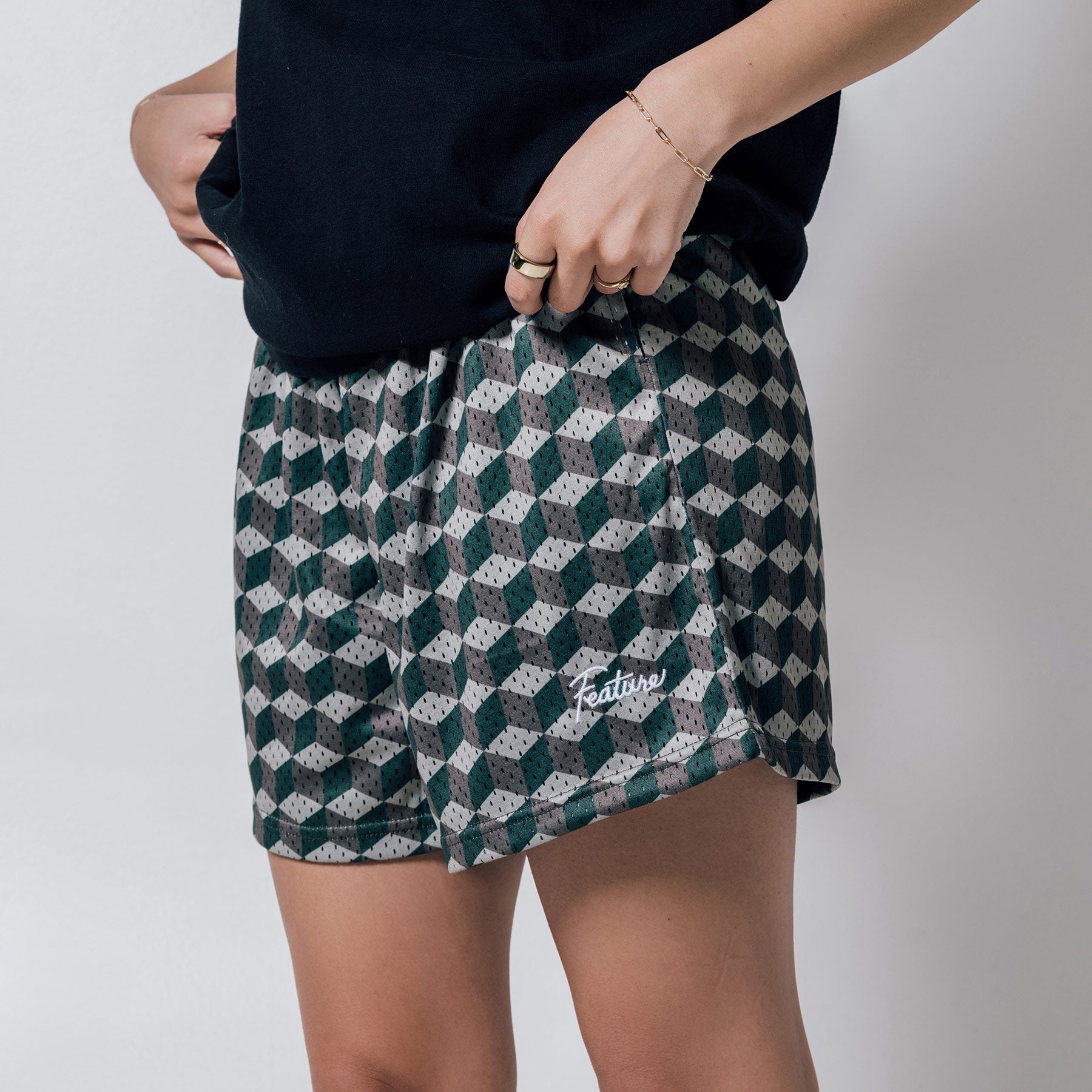 Cubert West Mesh Shorts - Camo