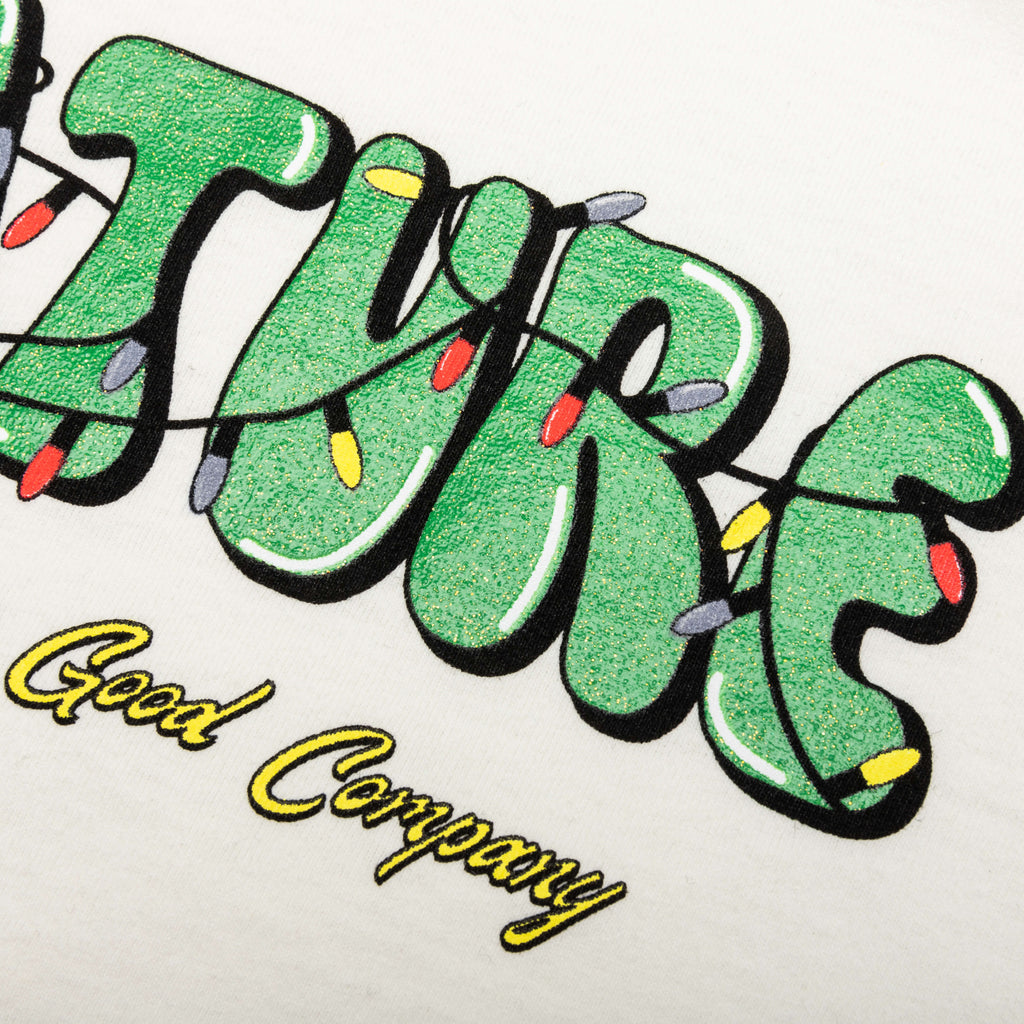 Festive Lights Tee - Cannoli Cream