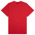 Jersey Braque Pocket Tee - Red