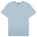 Jersey Braque Pocket Tee - Sea Ice