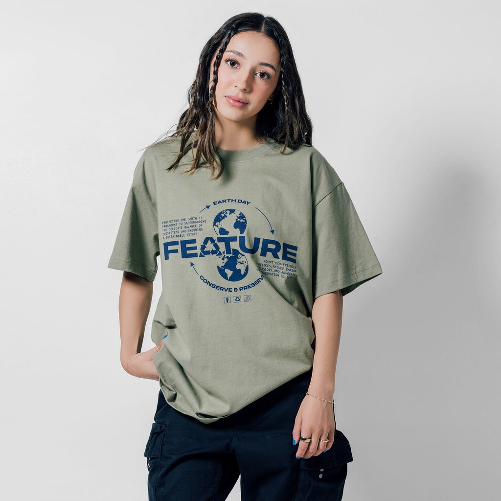 Sustained Earth Tee - Oatmeal