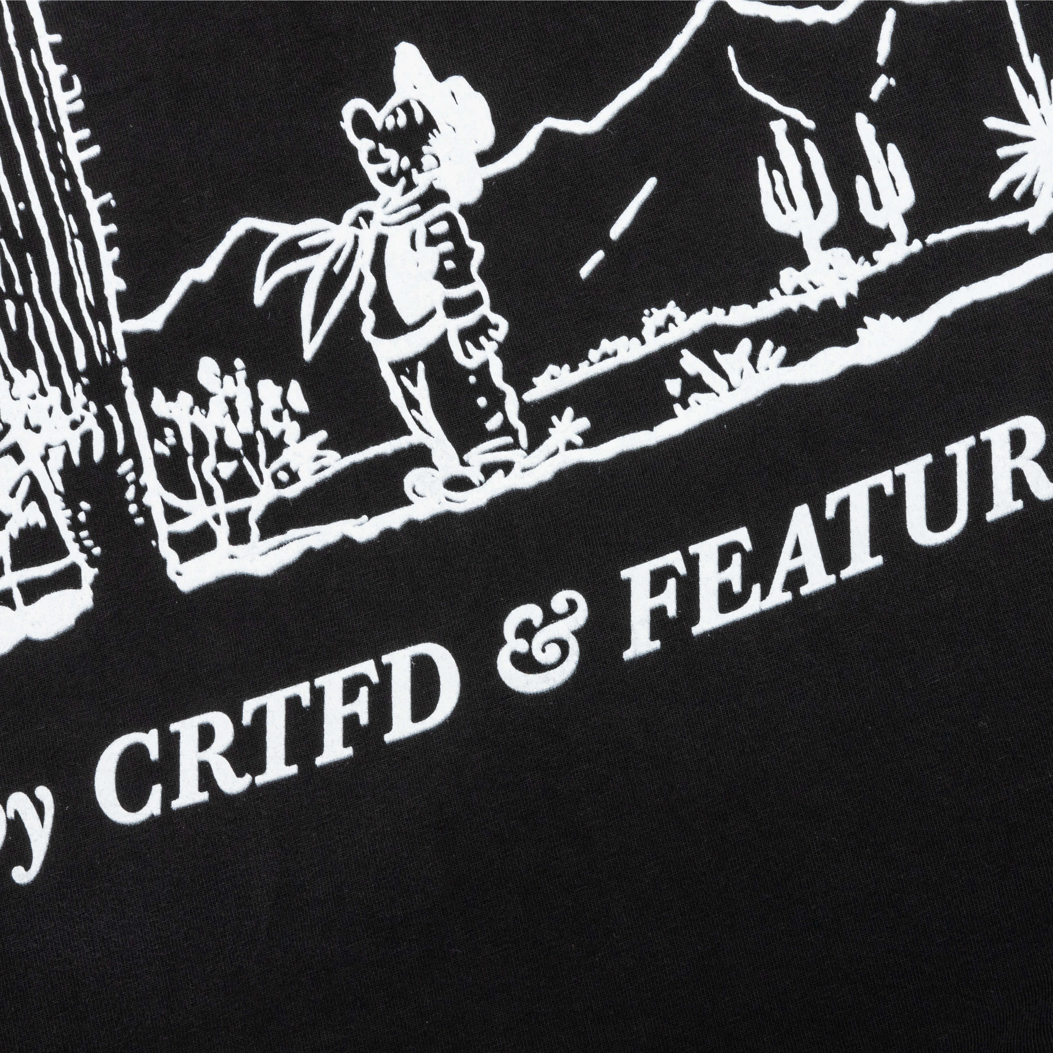Feature x CRTFD T-Shirt - Black