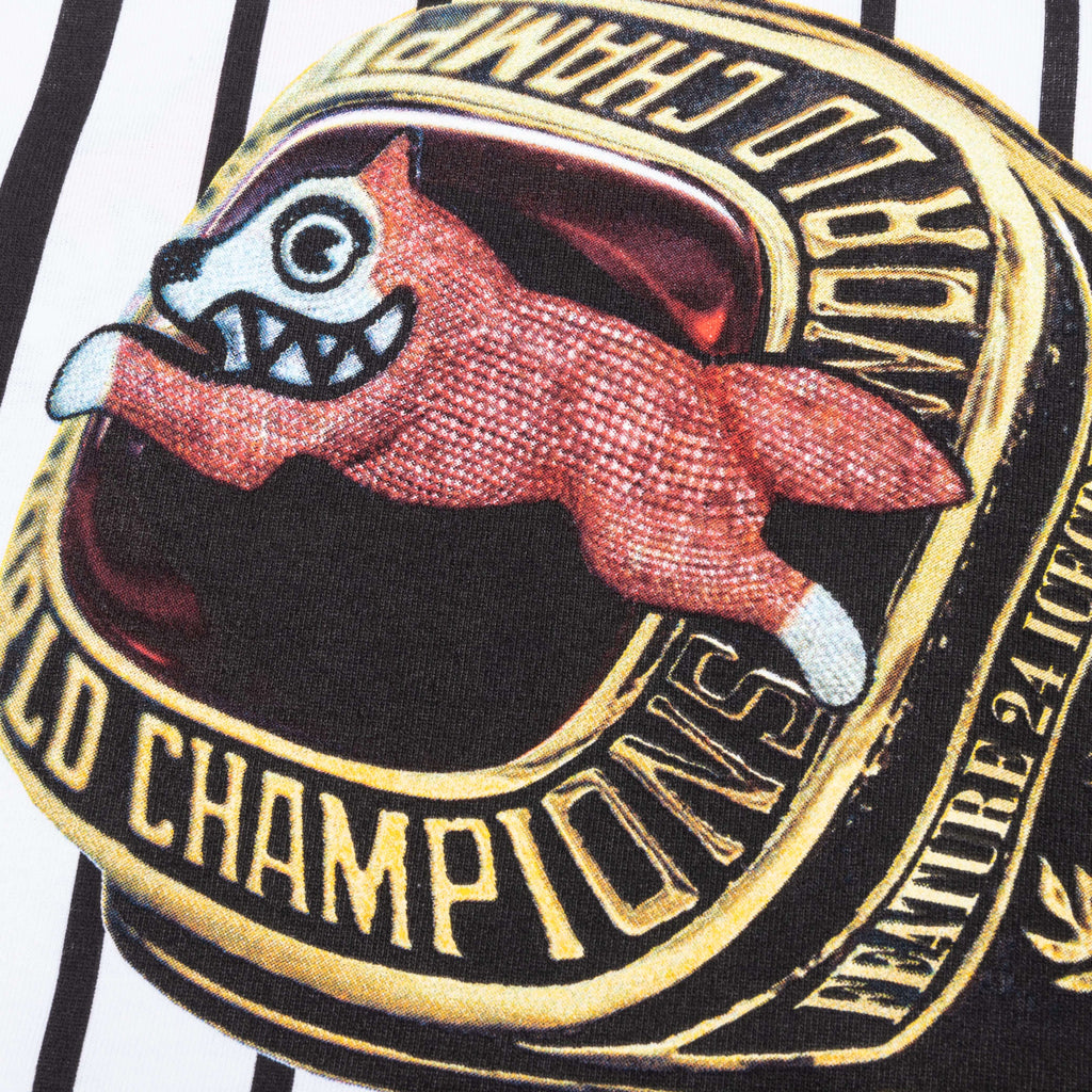 Feature x Icecream Rings Short Sleeve Tee - White