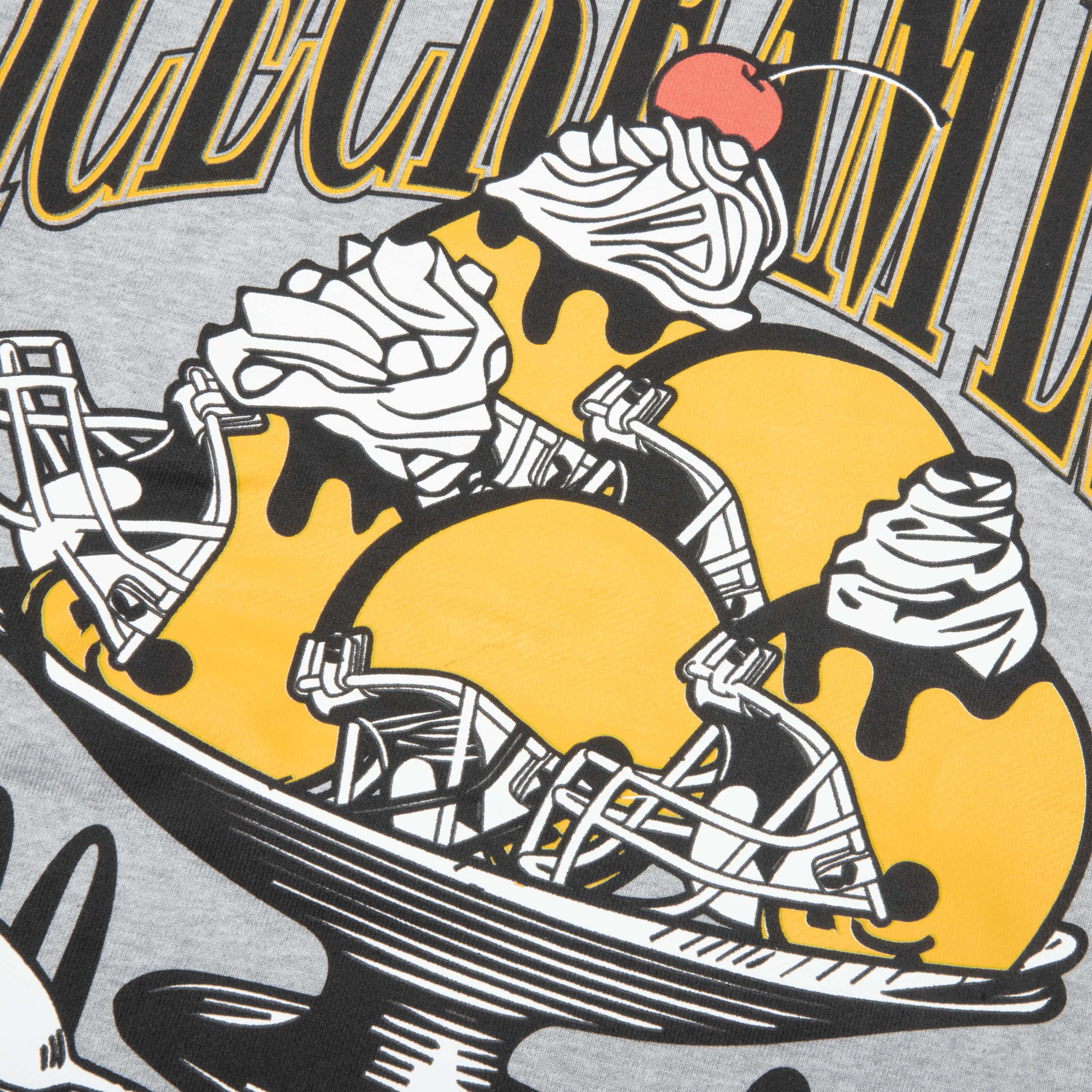 Feature x Icecream Super Bowl Hoodie - Heather Grey