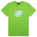 Feature x Pretty Done Splash Tee - Greenery