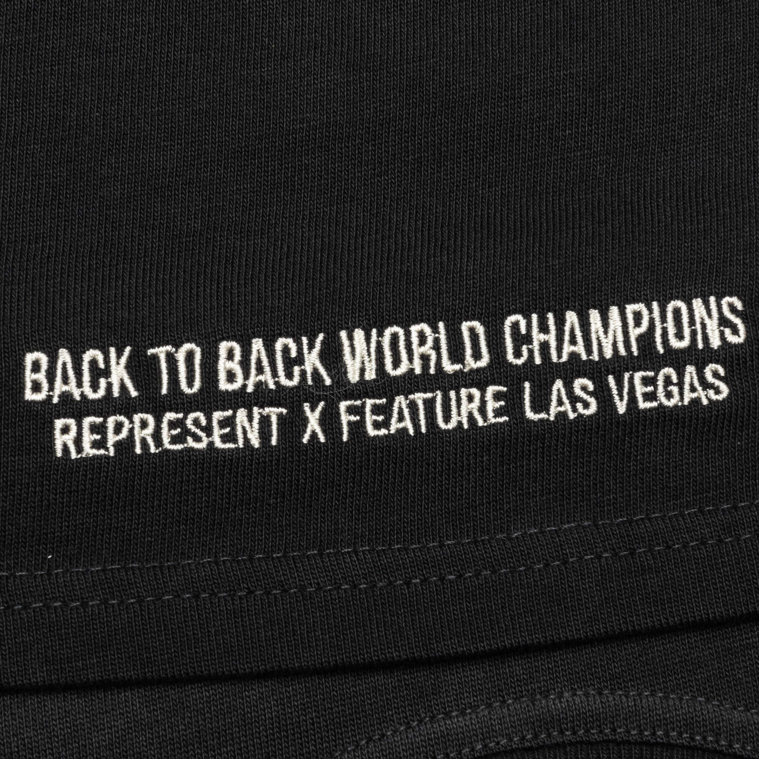 Feature x Represent Champions T-Shirt - Stained Black