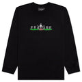 Halloween Fright or Flight L/S T-Shirt - Black