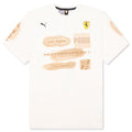 Ferrari Race Desert Sun Las Vegas Graphic Tee - Alpine Snow