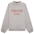 Fleece Crewneck - Dark Heather