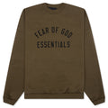 Fleece Crewneck - Olive