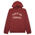 Fleece Hoodie - Crimson