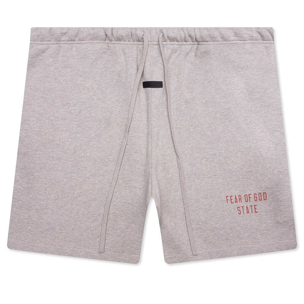 Fleece Soccer Short - Dark Heather