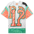 Football 17 Tee - Green Print