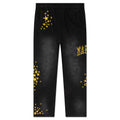 Galaxy Arc Open Bottom Sweatpants - Pirate Black