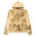 French Zip Hoodie - Tan