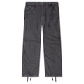 Garment Dye Rip Stop Pants - Black