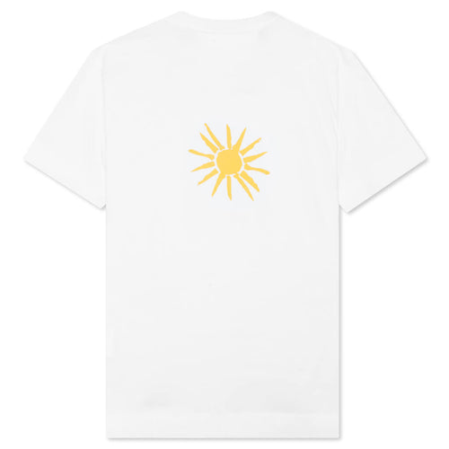 4G Sun Print Tee - White
