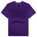 Oversized Fit T-Shirt - Purple