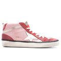 Women's Mid Star Toe Star and Spur - Antique Pink/Red/White