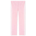 Women's Star Wide Leg Jogging Pant - Rose Shadow/White